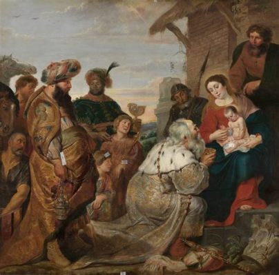 “The Adoration of the Magi” – Una obra maestra del misticismo y la perspectiva pionera!